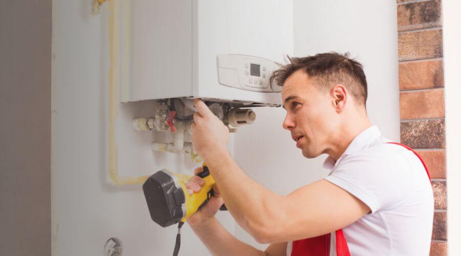 Local tankless water heater installation in Norris, IL
